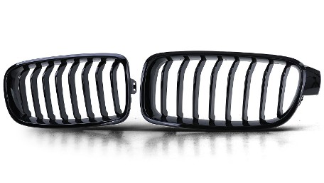 Prednja maska M-Performance dizajn (piano crna) / BMW serije 3 F30 F31 (2011-2019), GCP-033021