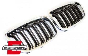 Prednja maska M1 look (chrome/crna) / BMW serije 1 F20 F21 (2011-2014), GCP-012014