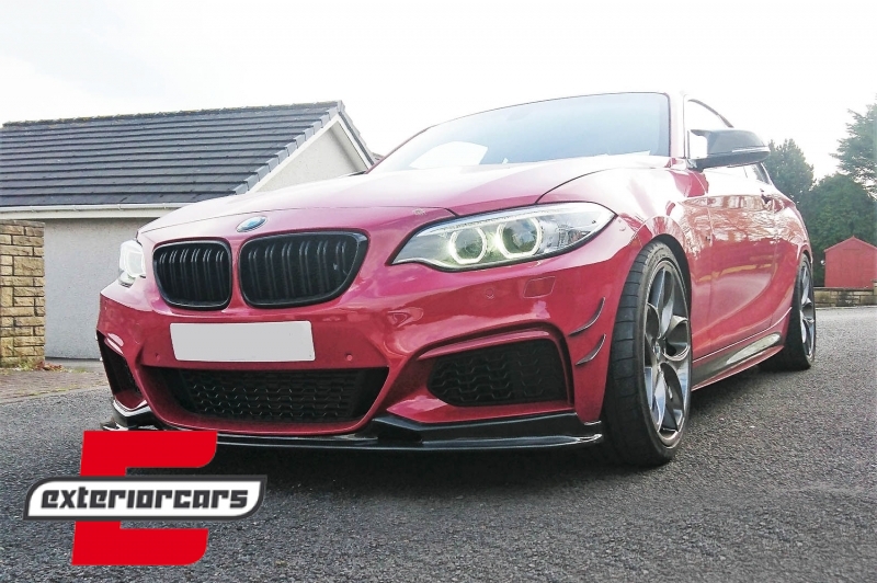 Prednja maska M2 look (piano crna) / BMW serije 2 F22 F23 F87 (2014-2021), GCP-022201