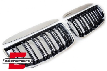 Prednja maska M3 look (chrome/crna) / BMW serije 3 E90 E91 (2005-2008), GCP-039014