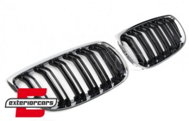 Prednja maska M3 look (chrome/crna) / BMW serije 3 E92 E93 Coupe Cabrio (2006-2009), GCP-039214