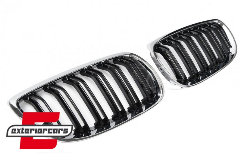 Prednja maska M3 look (chrome/crna) / BMW serije 3 E92 E93 Coupe Cabrio (2006-2009), GCP-039214