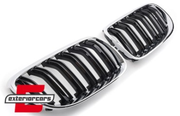 Prednja maska M3 look (chrome/crna) / BMW serije 3 E92 E93 Coupe Cabrio LCI (2010-2013), GCP-039204