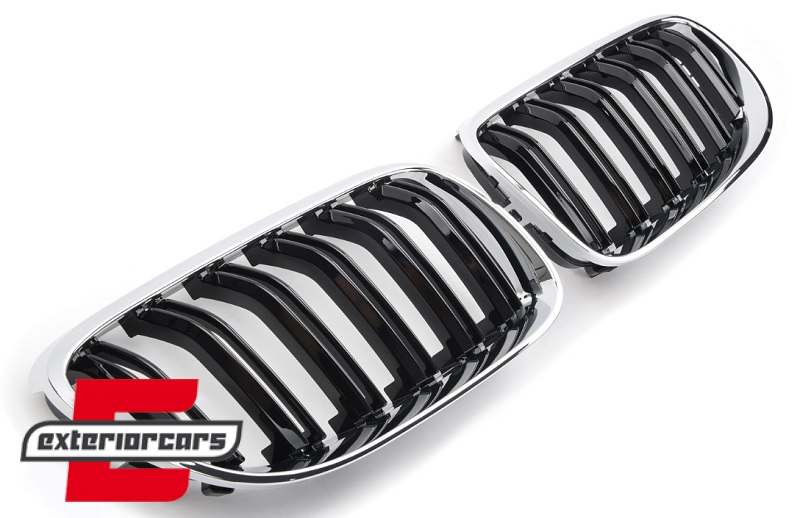 Prednja maska M3 look (chrome/crna) / BMW serije 3 E92 E93 Coupe Cabrio LCI (2010-2013), GCP-039204