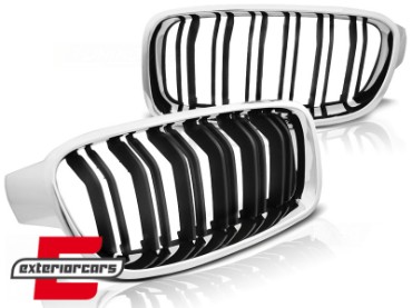 Prednja maska M3 look (chrome/crna) / BMW serije 3 F30 F31 (2011-2019), GCP-033004