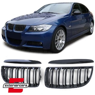 Prednja maska M3 look (piano crna) / BMW serije 3 E90 E91 (2005-2008), 40393