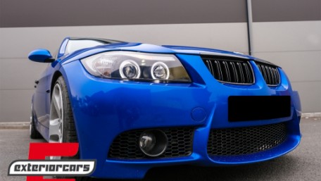 Prednja maska M3 look (piano crna) / BMW serije 3 E90 E91 (2005-2008), 40393