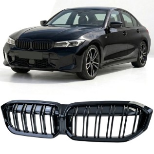 Prednja maska M3 look (piano crna) / BMW serije 3 G20 limuzina G21 karavan LCI (07.2022-2025), GCP-032041