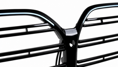 Prednja maska M4 dizajn + LED (piano crna) / BMW serije 4 G22 G23 (2020-2027), FGBMG22LD