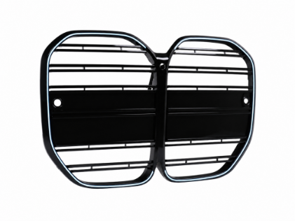 Prednja maska M4 dizajn + LED (piano crna) / BMW serije 4 G22 G23 (2020-2027), FGBMG22LD