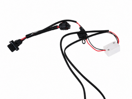 Prednja maska M4 dizajn + LED (piano crna) / BMW serije 4 G22 G23 (2020-2027), FGBMG22LD