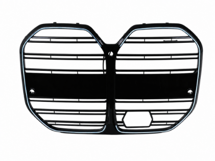 Prednja maska M4 dizajn + LED (piano crna) / BMW serije 4 G26 Gran Coupe (2021-2026), FGBMG26LD