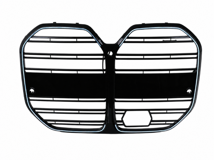 Prednja maska M4 dizajn + LED (piano crna) / BMW serije 4 G26 Gran Coupe (2021-2026), FGBMG26LD