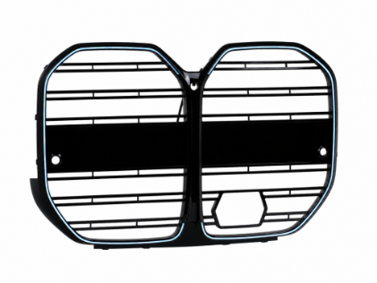 Prednja maska M4 dizajn + LED (piano crna) / BMW serije 4 G26 Gran Coupe (2021-2026), FGBMG26LD