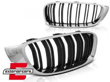 Prednja maska M4 look (chrome/crna) / / BMW serije 4 F32 F33 F36 F82 M4 F80 M3 (2013-03.2019), GRBM87