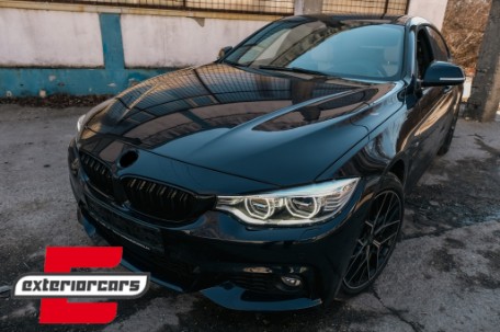 Prednja maska M4 look (piano crna) / BMW serije 4 F32 F33 F36 F82 M4 F80 M3 (2013-03.2019), 5211054JOE