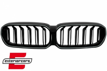 Prednja maska M5 dizajn sa LED (piano crna) / BMW serije 5 G30 G31 LCI (07.2020-2023), FGBMG30LCILD