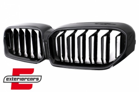 Prednja maska M5 dizajn sa LED (piano crna) / BMW serije 5 G30 G31 LCI (07.2020-2023), FGBMG30LCILD