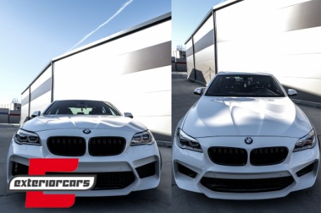 Prednja maska M5 look (piano crna) / BMW serije 5 F10 F11 (2010-2017), 5211056JOE