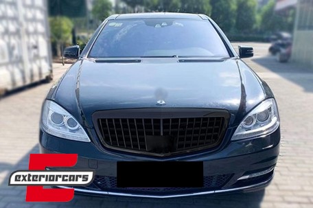 Prednja maska Maybach dizajn (piano crna) / Mercedes S-klasa W221 Facelift (2010-2013), FGMBW221MBHB