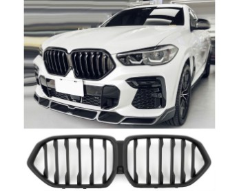 Prednja maska Performance dizajn (mat crna) / BMW X6 G06 (2018-2022), GCP-080622