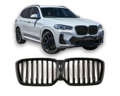 Prednja maska Performance dizajn (piano crna) / BMW X3 G01 LCI (08.2021-2024) X4 G02 LCI (08.2021-2025), GRBMW4