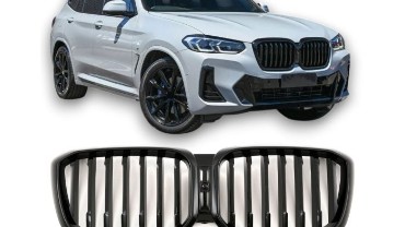 Prednja maska Performance dizajn (piano crna) / BMW X3 G01 LCI (08.2021-2024) X4 G02 LCI (08.2021-2025), GRBMW4