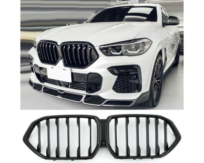 Prednja maska Performance dizajn (piano crna) / BMW X6 G06 (2018-2022), GCP-080621
