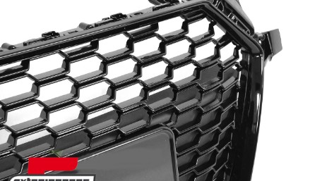 Prednja maska Quattro TTRS dizajn (piano crna) / Audi TT FV 8S (2015-2019), GRAUD4