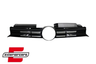 Prednja maska R20 dizajn (piano crna) / VW Golf VI (2008-2012), 1L0853653JME