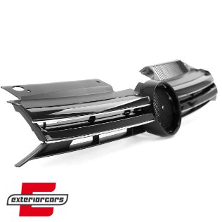 Prednja maska R20 dizajn (piano crna/chrome lajsna) / VW Golf VI (2008-2012), 33726