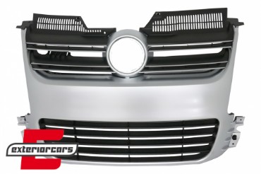 Prednja maska R32 dizajn (brušeni aluminij) / VW Golf 5 V (2003-2007), FGVWG5R32