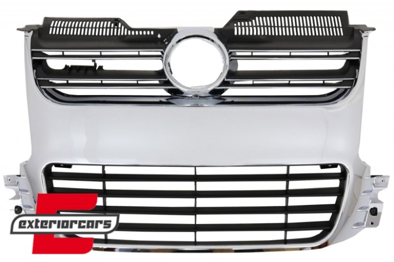 Prednja maska R32 dizajn (chrome) / VW Golf 5 V (2003-2009), FGVWG5R32C