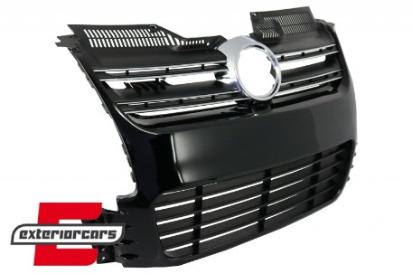 Prednja maska R32 dizajn (piano crna) / VW Golf 5 V (2003-2009), FGVWG5R32B