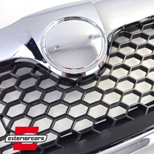 Prednja maska RS look (crna/chrome) / Škoda Octavia 1Z Facelift (2009-2013), 42313