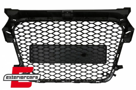 Prednja maska RS1 dizajn (piano crna) / Audi A1 8X (2010-2014), FGAUA18XRSB