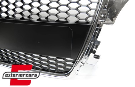 Prednja maska RS3 dizajn (chrome/crna) / Audi A3 S3 8P Facelift (2007-2012), GRAU40