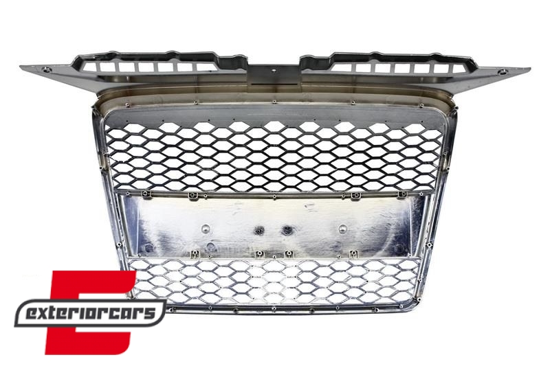 Prednja maska RS3 dizajn (chrome/mat crna) / Audi A3 8P 8PA (2004-2007), GRAU25