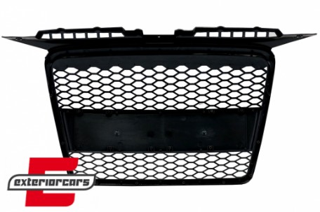 Prednja maska RS3 dizajn (mat crna) / Audi A3 8P 8PA (2004-2007), GRAU24