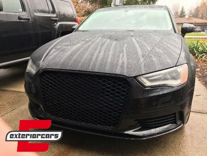 Prednja maska RS3 dizajn (piano crna) / Audi A3 8V (2012-2016), GRAU52