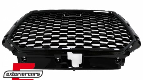 Prednja maska RS3 dizajn (piano crna) / AUDI A3 S3 8V Facelift (2016-2019), GRAU56