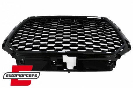 Prednja maska RS3 dizajn (piano crna) / AUDI A3 S3 8V Facelift (2016-2019), GRAU56