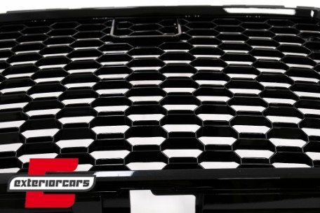 Prednja maska RS3 dizajn (piano crna) / AUDI A3 S3 8V Facelift (2016-2019), GRAU56