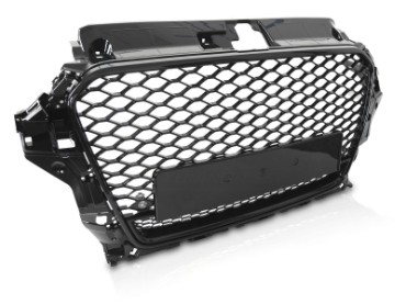 Prednja maska RS3 Quattro dizajn (piano crna) / Audi A3 8V (2012-2016), GRAUD8