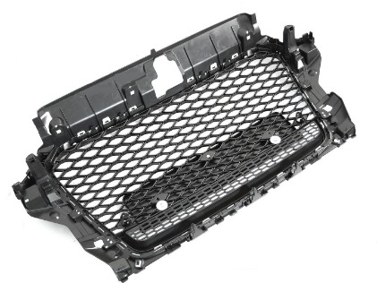 Prednja maska RS3 Quattro dizajn (piano crna) / Audi A3 8V (2012-2016), GRAUD8