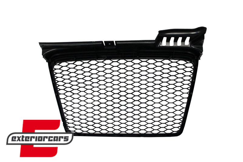 Prednja maska RS4 dizajn (mat crna) / Audi A4 B7 (2004-2008), GRAU21