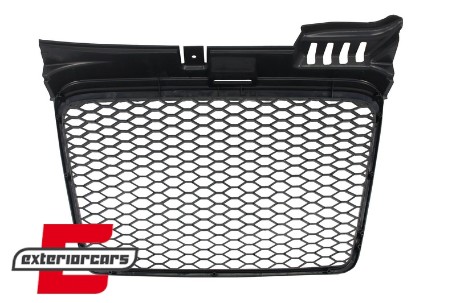 Prednja maska RS4 dizajn (piano crna) / Audi A4 B7 (2004-2008), GRAU51