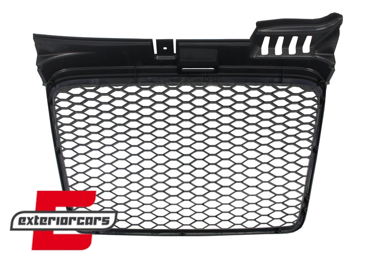 Prednja maska RS4 dizajn (piano crna) / Audi A4 B7 (2004-2008), GRAU51