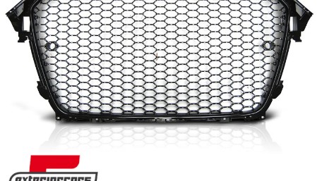 Prednja maska RS4 dizajn (piano crna) / Audi A4 S4 B8 Facelift (2012-2015), GRAU72