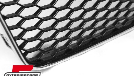 Prednja maska RS5 dizajn (chrome/crna) / Audi A5 8T Facelift (2012-2016), GRAU55